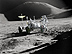 Lunar rover on Moon